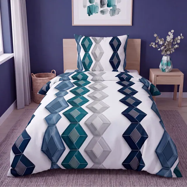 Mikrofaser Design Bettwäsche Diamond
